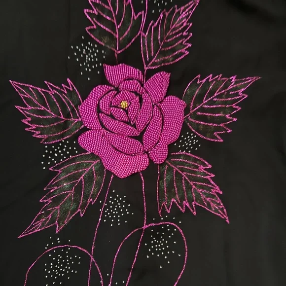 Stunning Vintage Beaded Chinese-Style Dress - Picture 6 of 12